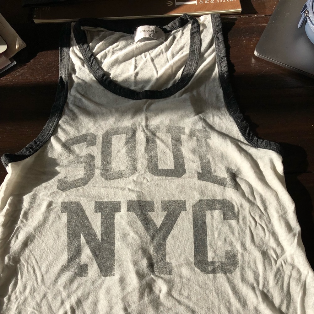 Soul Cycle muscle tee